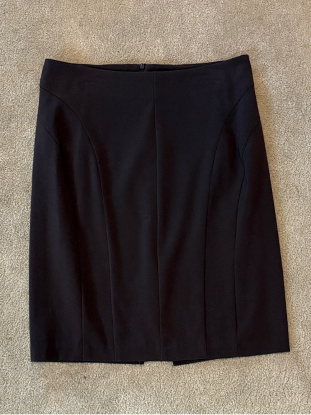 Spring Street Classic Brown Pencil Skirt - Women's Professional Skirt